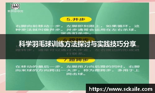 科学羽毛球训练方法探讨与实践技巧分享